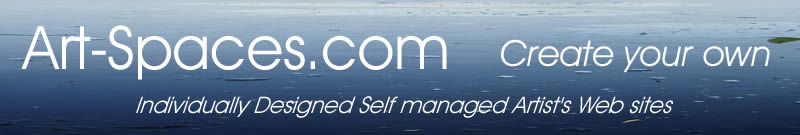 art-spaces.com, individually designed, self-managed artists websites