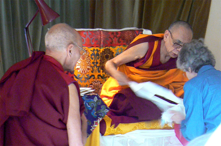 Thanks to Rizong Rinpoche for his wonderful teachings