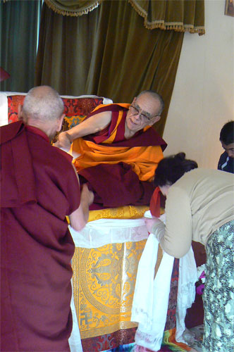 Thanks to Rizong Rinpoche for his wonderful teachings