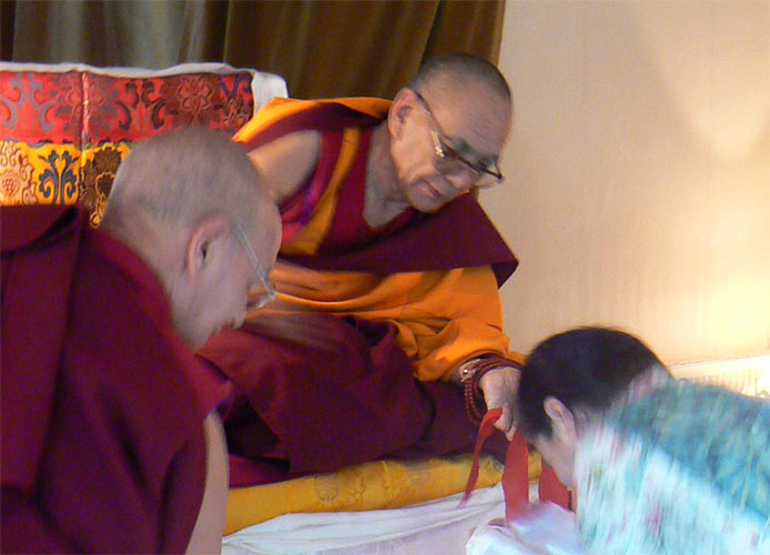 Thanks to Rizong Rinpoche for his wonderful teachings