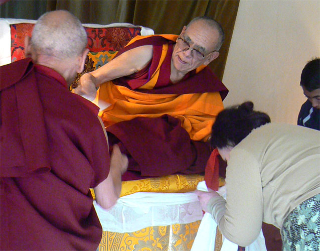 Thanks to Rizong Rinpoche for his wonderful teachings