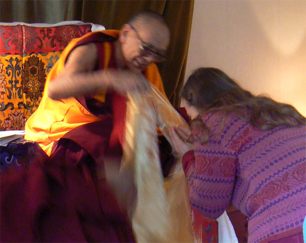 Thanks to Rizong Rinpoche for his wonderful teachings